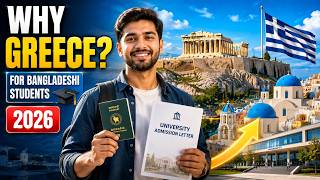 Study in Greece 2026 🇬🇷 | Why It’s a Smart Choice for Bangladeshi Students!