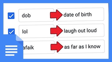 Google Docs Tutorial: Text Replacement Macro Tool