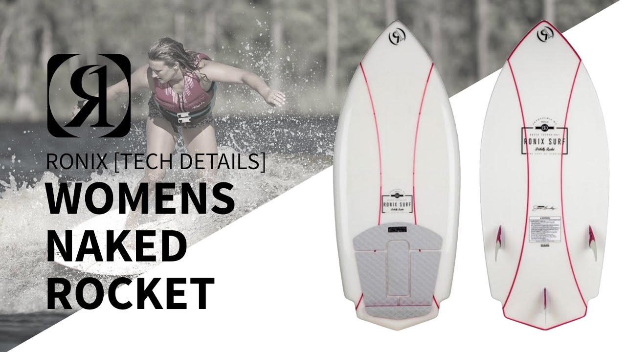 2019 Ronix Women's Potbelly Rocket Wakesurf Board