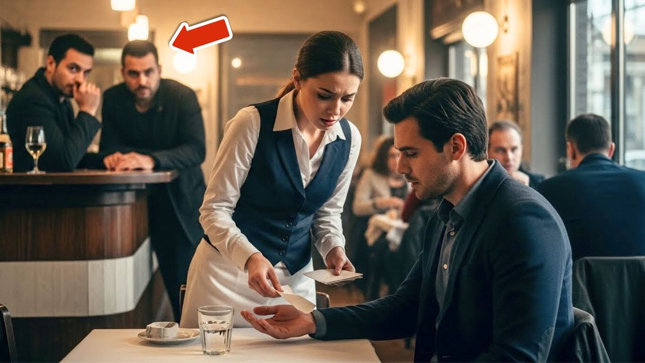 ΜΙΑ ΣΕΡΒΙΤΟΡΑ ΤΟΥ ΕΔΩΣΕ ΚΡΥΦΑ ΕΝΑ ΧΑΡΤΑΚΙ: «ΜΗΝ ΦΑΤΕ ΤΙΠΟΤΑ. Η ΖΩΗ ΣΑΣ ΚΙΝΔΥΝΕΥΕΙ.»