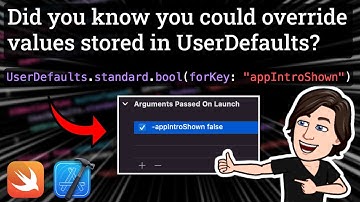 How to override UserDefaults with launch arguments!