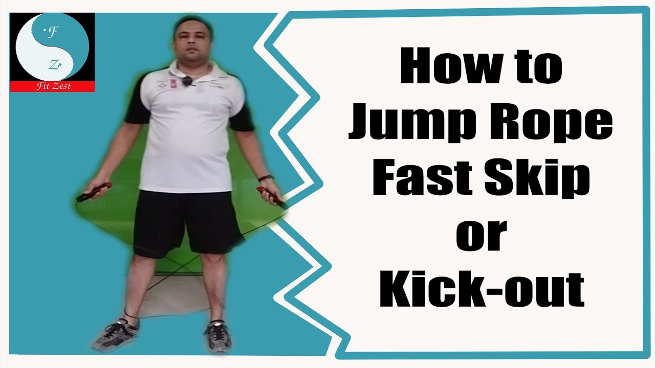 Jump Rope - Fast Skip/Kick-out - YouTube