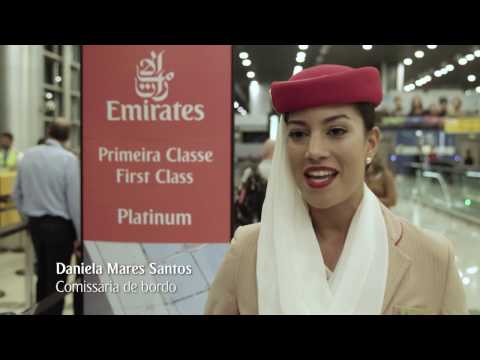 A380 da Emirates pousa em São Paulo (GRU) | Emirates