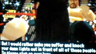 The Big Show calls out Kane-WWF Wrestlemania 2000
