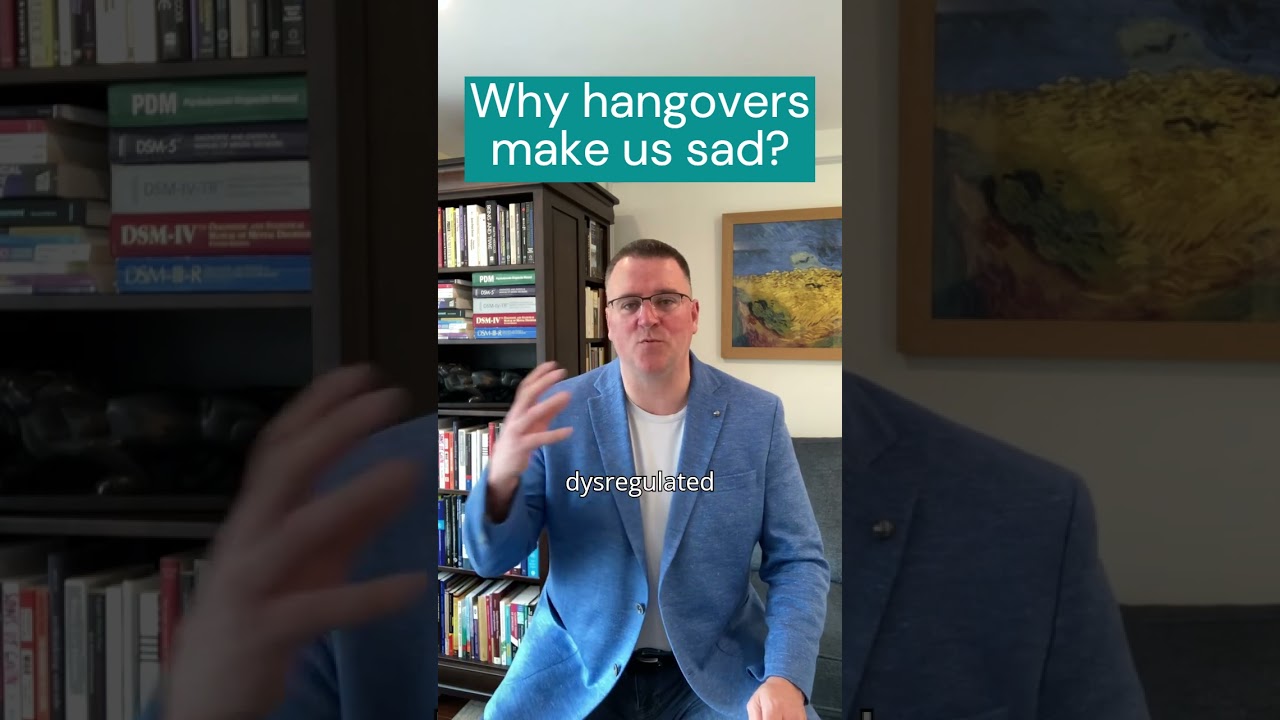 Why do hangovers make us sad?