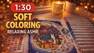 COLOR WITH ME🎨| RELAXING SOFT COLORING SOUNDS| COZY SPACES BY COCO WYO screenshot 4