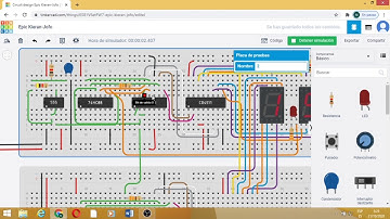 Contador de 00 a 99 en tinkercad