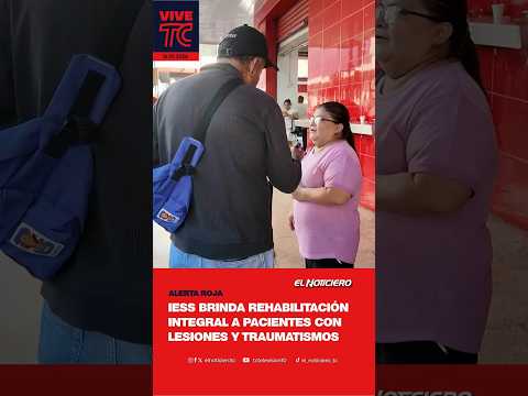 IESS brinda atención a pacientes con lesiones y traumatismos