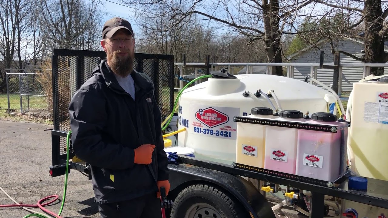 Roof wash Educational Video