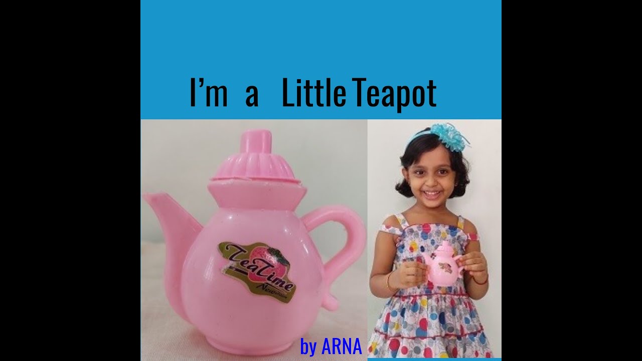 I am Little Teapot English Nursery Rhymes Kids Action Song With