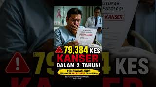 40570 kes baharu kanser direkodkan pd tahun 2022 & 38814 kes pd tahun 2023 di negara kita.