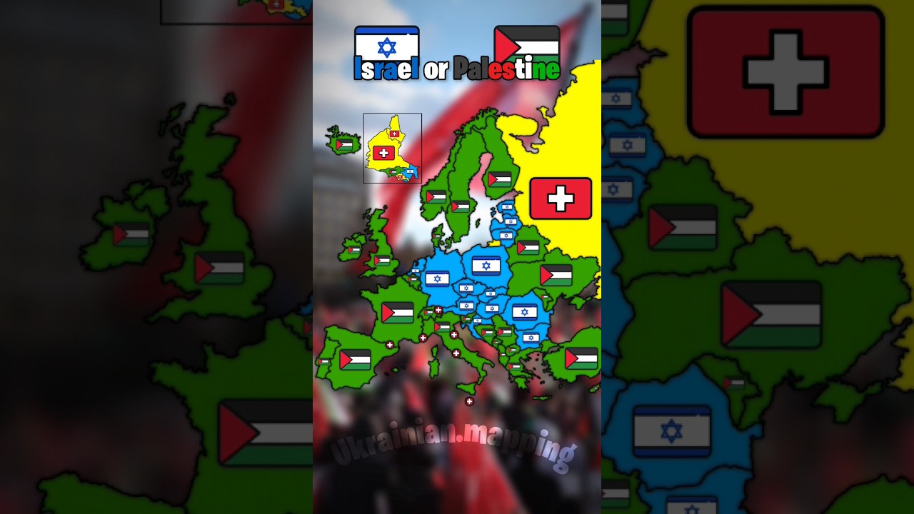 Do Peoples From Your European Country Support Israel Or Palestine