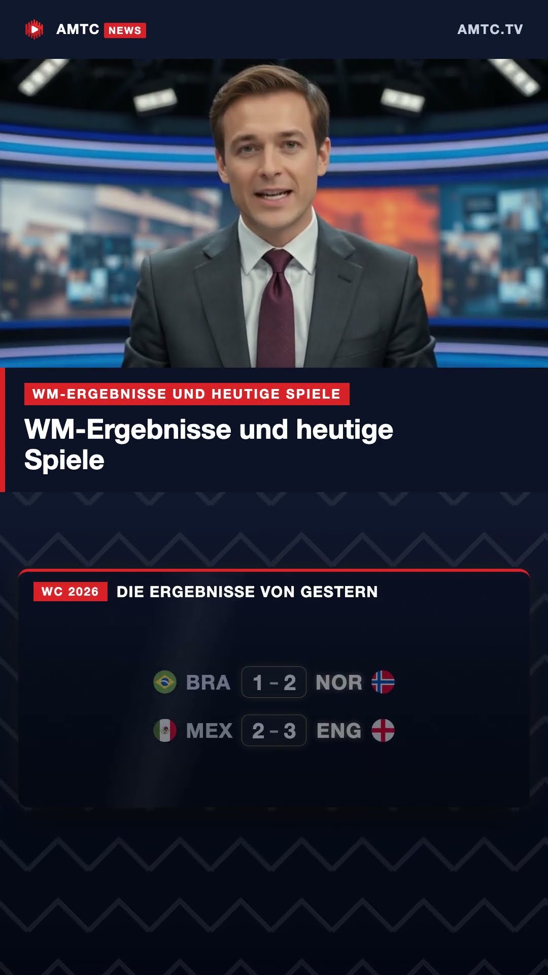 WM-Ergebnisse und heutige Spiele