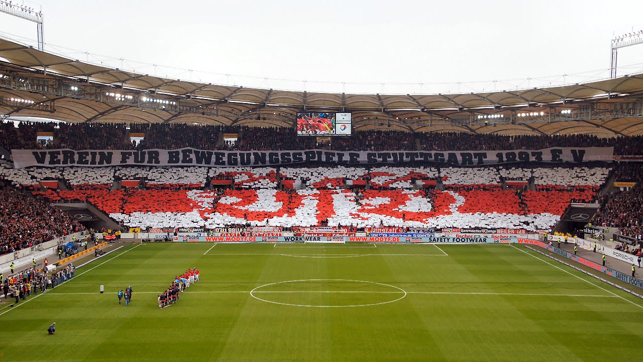 VfB Stuttgart - FC Bayern München - Choreo - 15/16 Ultras ...