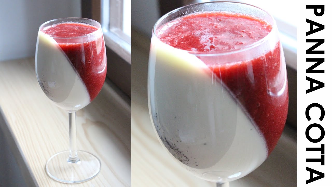 PANNA COTTA S JAHODAMI | recept