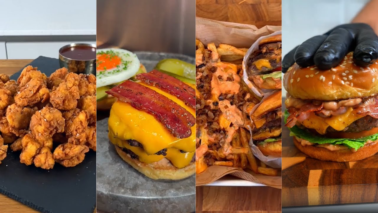 FAST FOOD Cooking ASMR | TikTok Cooking Compilation