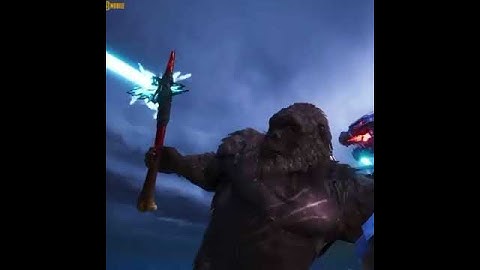 Godzilla  And  Kong  Vs  MechaGodzilla ☠️🔥💥 Best  Fight  Status 💥✨ #PUBG  MOBILE  ATTITUDE  STATUS 💥