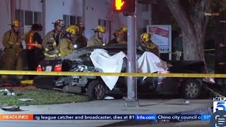 LOS ANGELES CA PUB FEB 15, 2023 LOVED ONES MOURN INNOCENT DRIVER 19 KILLED IN POLICE CHASE COLLISION