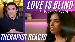 Love Is Blind UK2 #8 (Katisha Flip Flop) Therapist Reacts