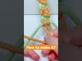 How to make it?#shorts #shortsfeed #diy #craft #diycrafts #handmade #howto #fashion #bracelet