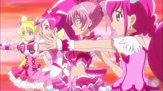 [1080p]Precure Pink Quartet Combo Special Group Pink Precure Attack