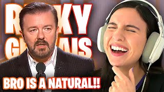 RICKY GERVAIS FUNNIEST MOMENTS! | Reaction