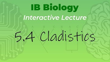 [OLD2016] IB Biology 5.4 - Cladistics - Interactive Lecture