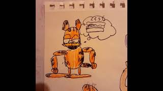 garfielf but its a Serbian dub and purely hand drawn
