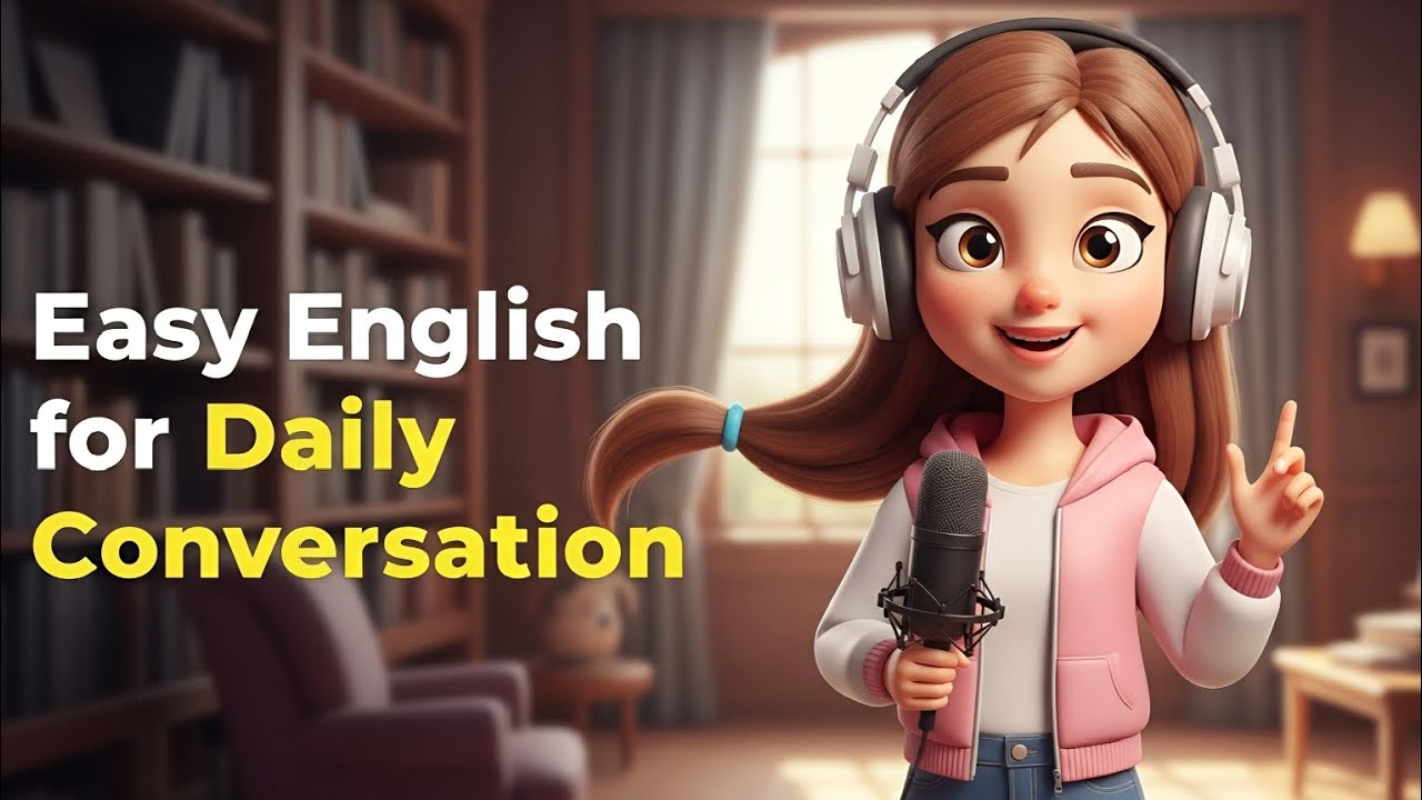 Slow English Listening Practice: Improve Your Daily Conversation Skills