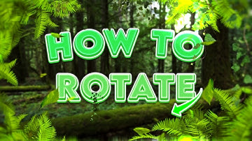 How to ROTATE text in Photopea!