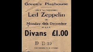 Led Zeppelin live - Dazed in Glasgow - 4th December 1972