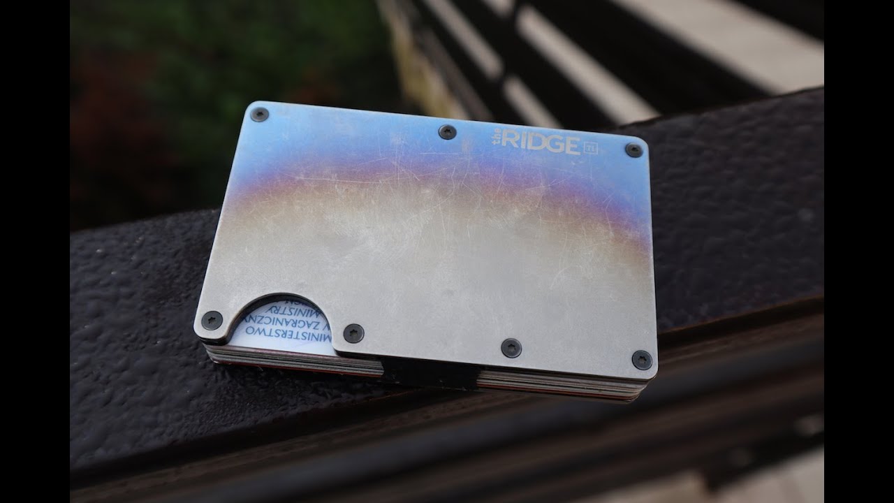 The Ridge Wallet Titanium Review: The best wallet I&#39;ve ever owned! - YouTube