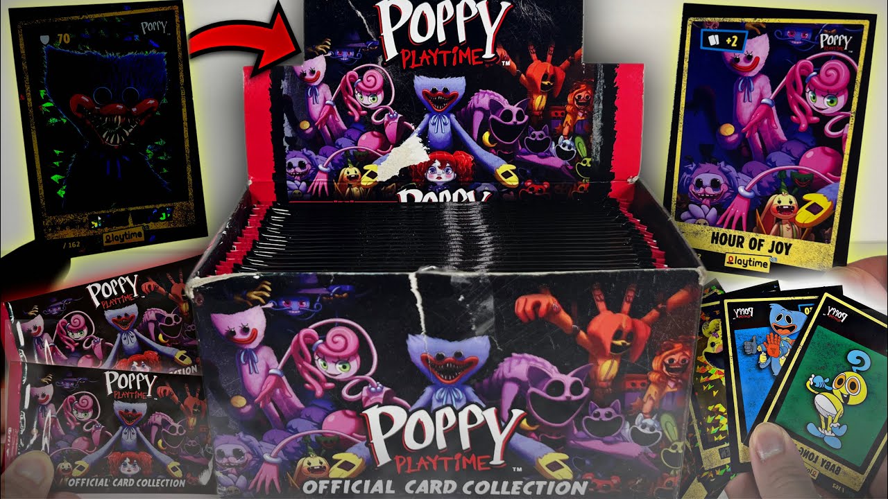 I Opened an ENTIRE Case of the NEW Official Poppy Playtime Trading