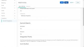 How-To Series: Setting Up Webhooks in an Event | Cvent Platform screenshot 1