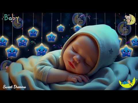 Baby Sleep Music 💤 Soothing Mozart & Brahms Lullabies for Deep Sleep🌙 Fall Asleep Fast