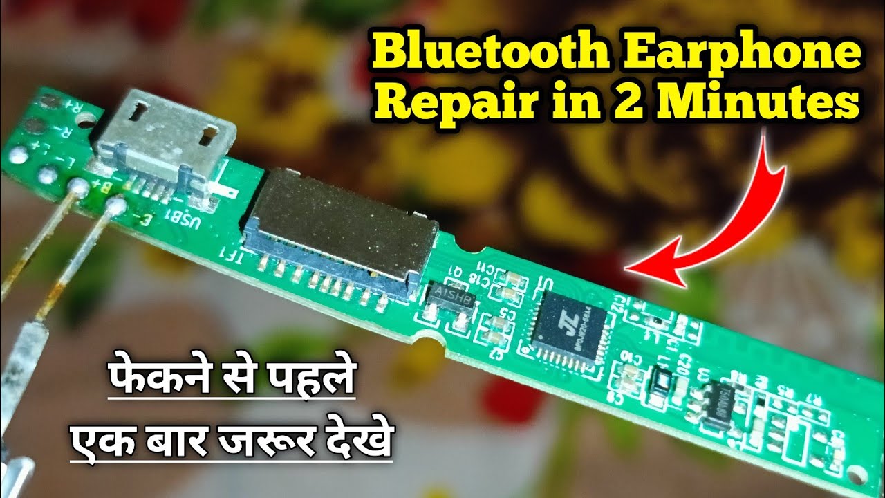 How to Repair Bluetooth Earphones || Bluetooth Earphone Repair in Minutes || Earphone Not Working...