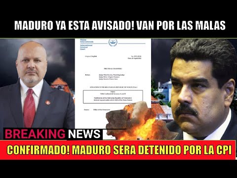 ULTIMA HORA!! Fiscal de CPI va por la MALAS Maduro se NEGO a COOPERAR