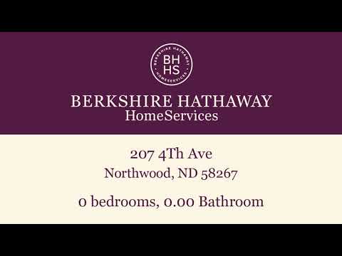 207 4Th Ave, Northwood, ND home video tour