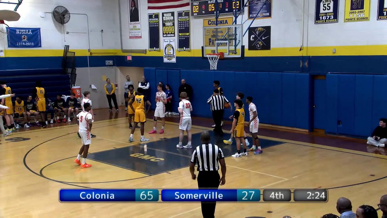 NJSIAA Tournament | Quarterfinal, Section 2, Group 3 | Colonia vs Somerville