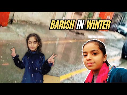 Barish in Winter | Full Enjoyment on a Chilly Day - YouTube