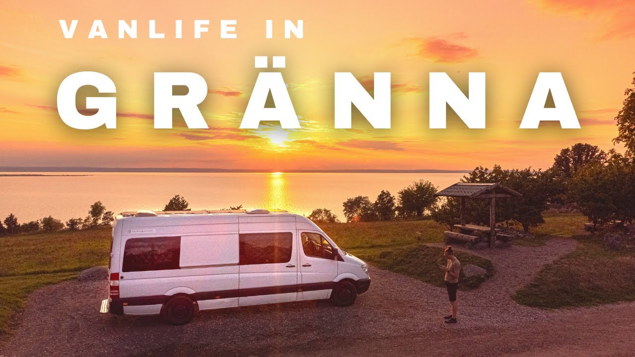 Vanlife in Sweden - Visiting Gränna and Visingsö - Vanlife vlog