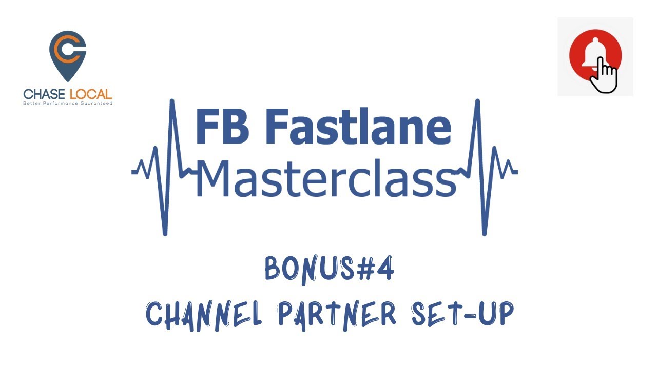 [Episode#29] Real Estate Facebook Ads Masterclass – Channel Partner Set Up