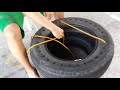 DIY Tire Seat Tutorial