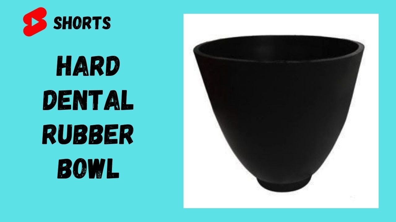 Dental Hard Rubber Bowl