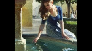 Vladimir Volegov paintings ✽  Francis Goya / If You Go Away (Romantic music) chords