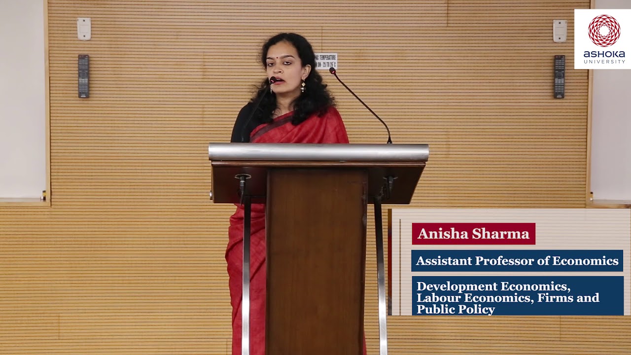 Research At Ashoka Prof. Anisha Sharma YouTube
