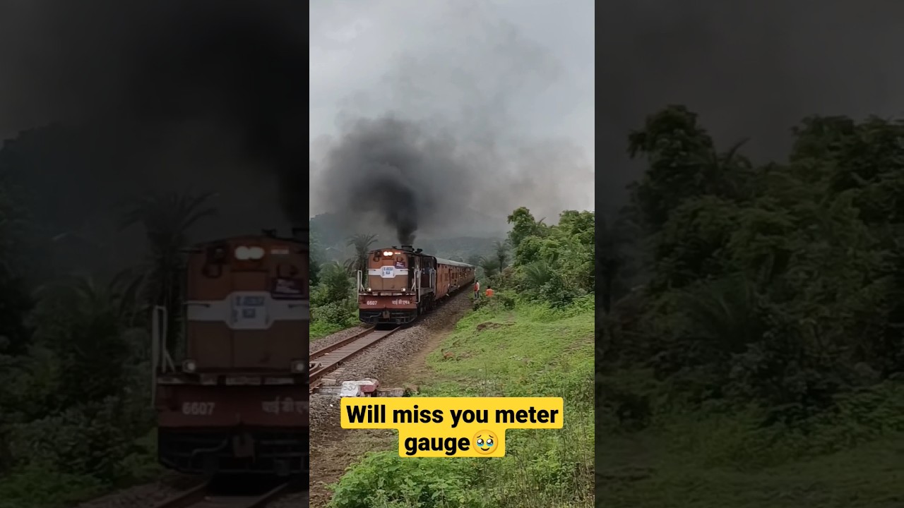 Memories of Omkareshwar road Dr Ambedkar Nagar meter gauge train 