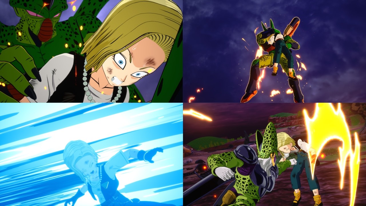 ドラゴンボール Sparking! ZERO】全形態のセルに弄ばれる人造人間18号