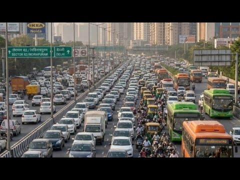 #Traffic #city #viral #trending 