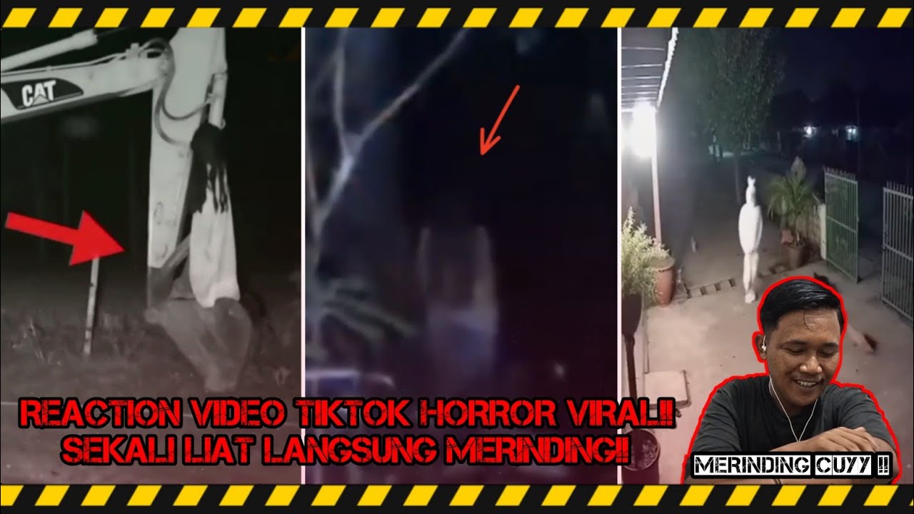 REACTION VIDEO TIKTOK HORROR VIRAL!! SEKALI LIAT LANGSUNG MERINDING!! EPS 26 #fyp#horror#tiktokviral